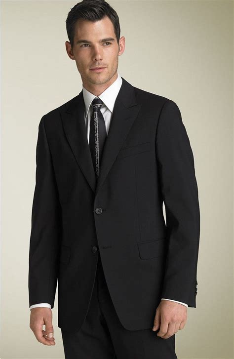 black versace suit jacket